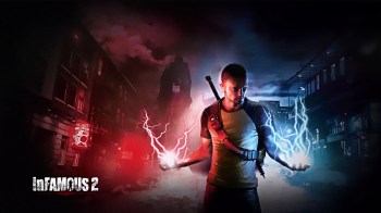 infamous 2 wallpaper