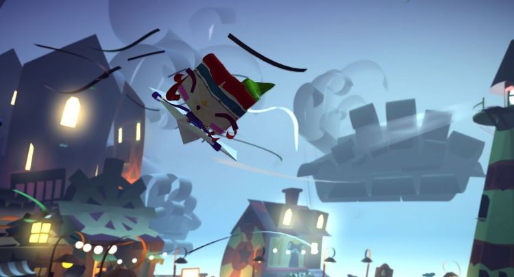 tearaway unfolded windy