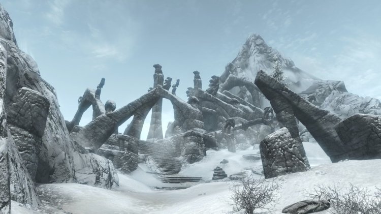 snow skyrim