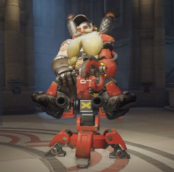 torbjorn sitting pretty victory pose